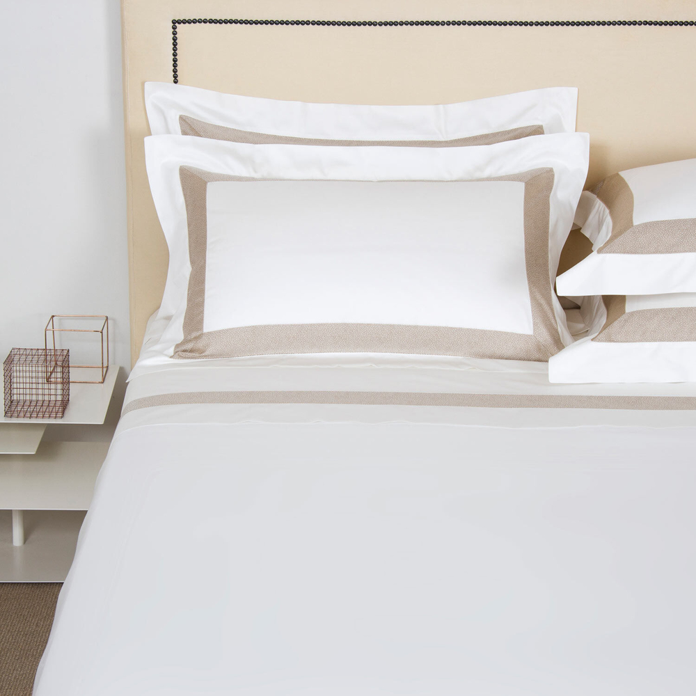 Постельное белье Forever Bordo Light Beige/Beige (240 х 220 см)