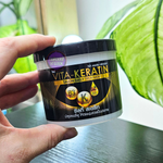 Маска для волос VITA Keratin Салонный уход черная 250 гр