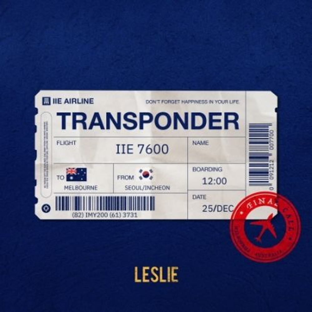 Альбом LESLIE - TRANSPONDER