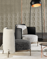Дизайнерское кресло Minotti Tape armchair