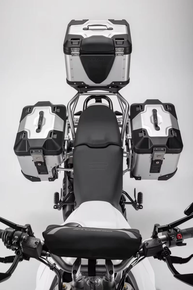 Алюминиевые боковые кофры для Ducati DESERTX