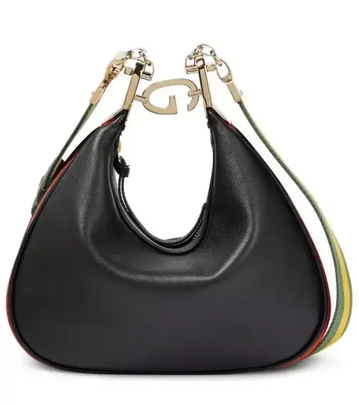 Маленькая сумка через плечо Gucci Attache черный