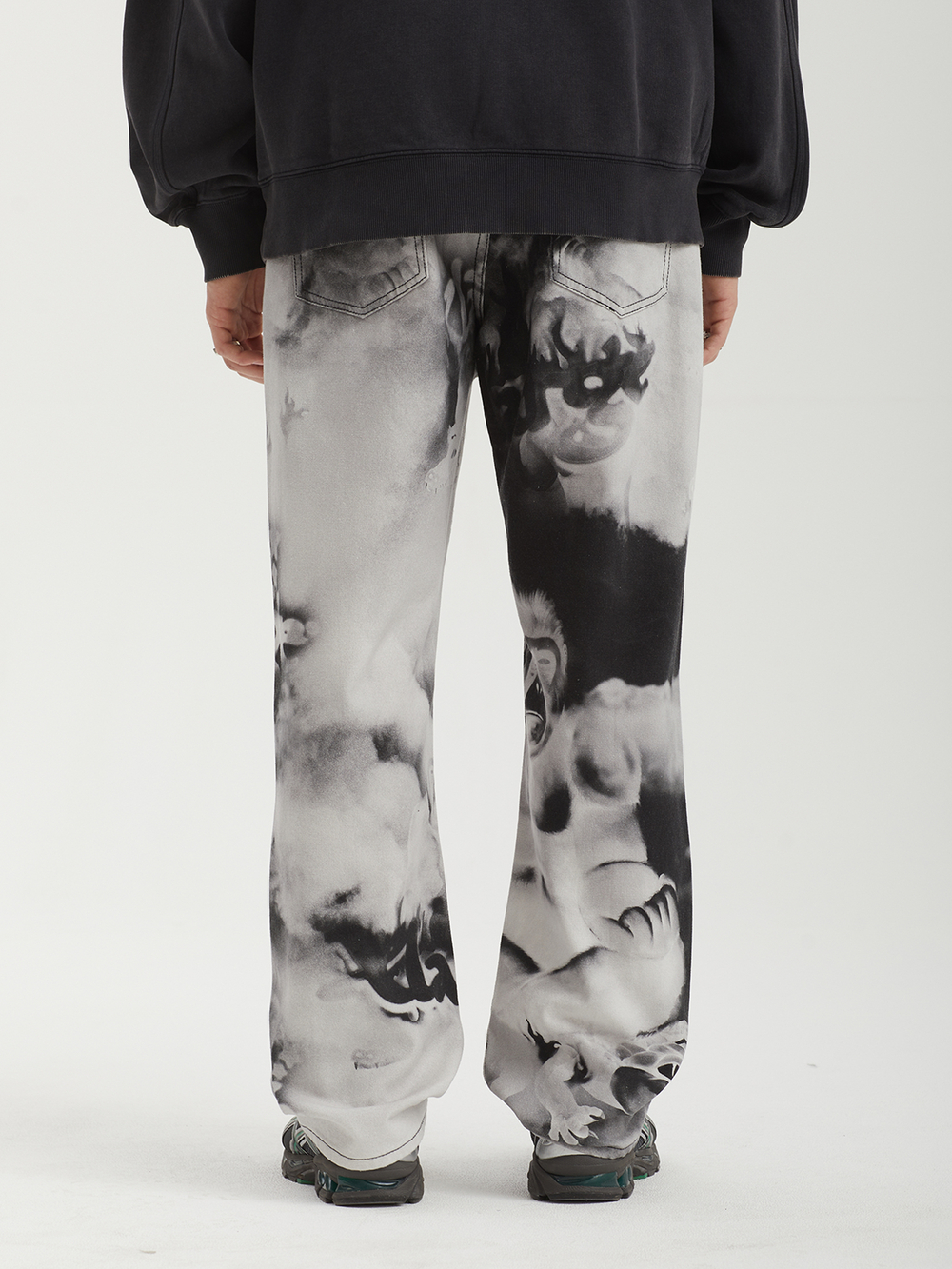 Мужские Брюки Meditation All Over Print