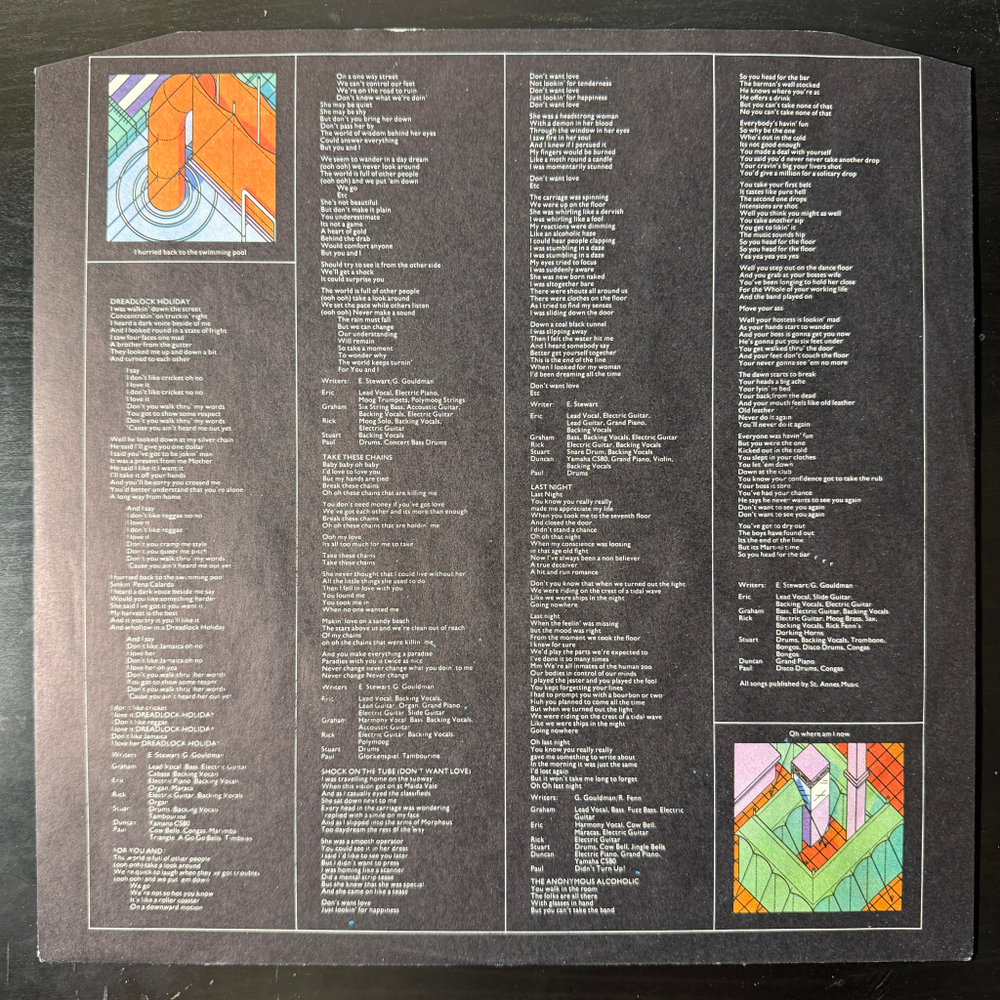 Виниловая пластинка 10cc ‎– Bloody Tourists LP