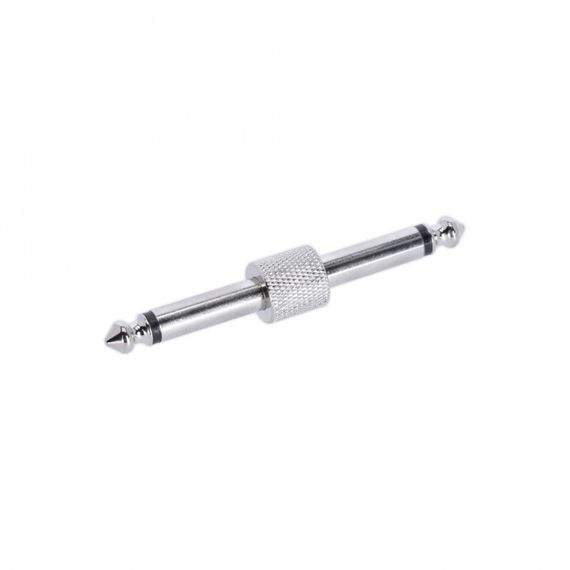 Adam Hall K4AJM2JM2S - адаптер TRS 6.3 mm mono (M) - TRS 6.3 mm mono (M), серебристый