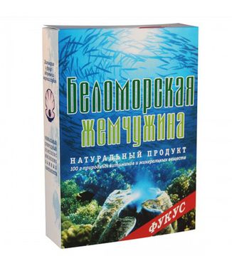 Фукус сушеный молотый "Беломорская жемчужина", 100г. (72 шт\уп)