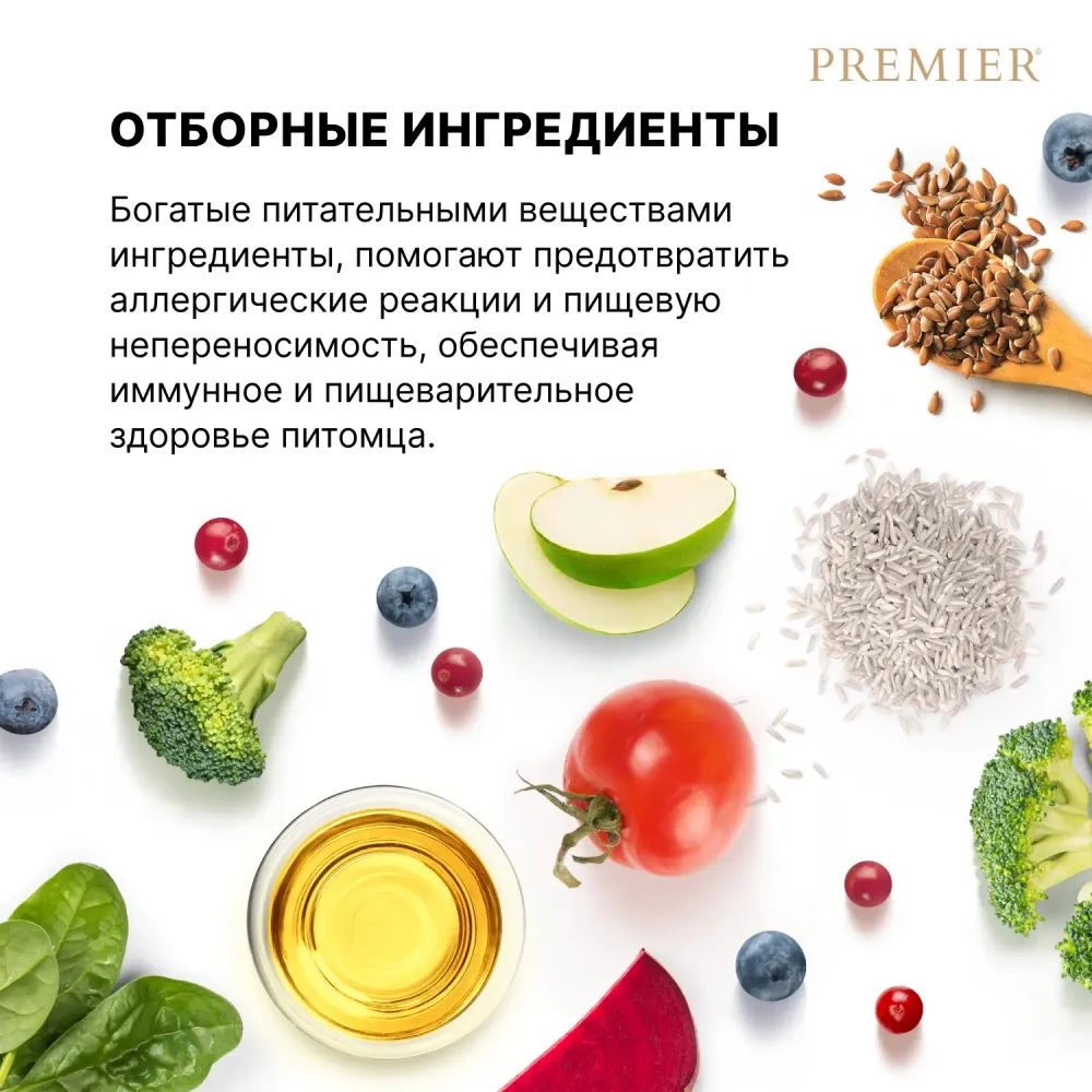 Сухой корм Premier Cat Turkey Kitten для котят из свежей индейки