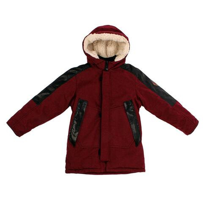 Куртка Торес 300 гр. р.7 (128) бордовый меланж/черный