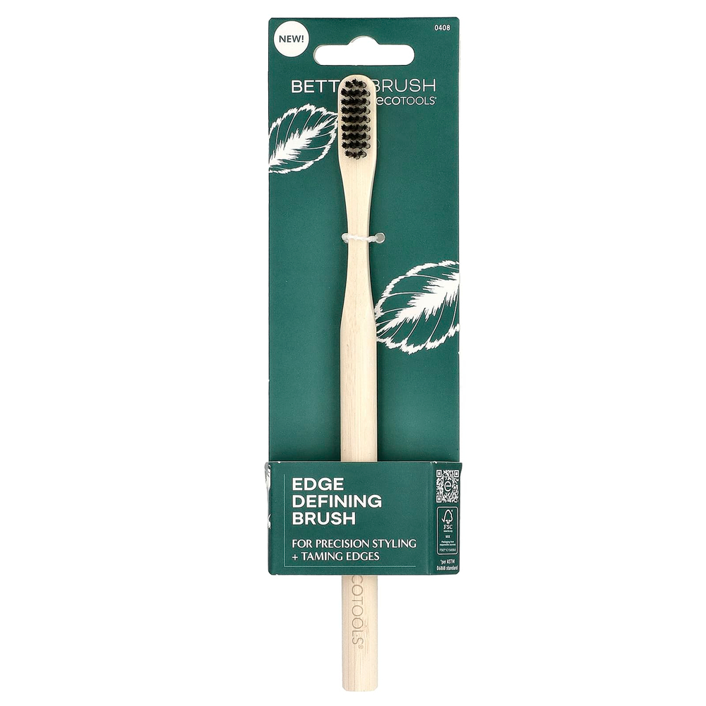 EcoTools, щетка для контуринга, для вьющихся, кудрявых и волнистых волос, 1 шт.