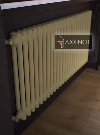 Axxinot Sentir 2057 - двухтрубный трубчатый радиатор высотой 570 мм, боковое подключение, палитра RAL
