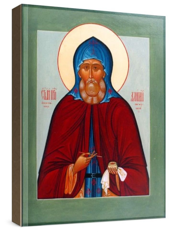 Алипий Печерский (рукописная икона)