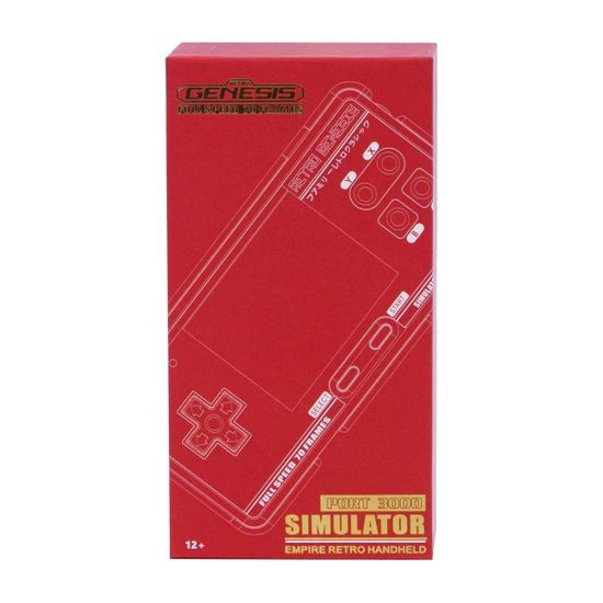 Портативная приставка Retro Genesis Port 3000, 4000+ игр — комплект или упаковка