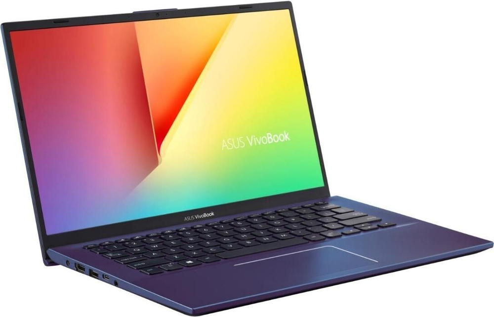 Ноутбук ASUS F412DA-EK377R (90NB0M52-M09530) 14.0 ;, 1920x1080, AMD Ryzen 3, 8 Гб, SSD 256 Гб, Radeon Vega 3, Bluetooth, Wi-Fi, Windows 10 Pro, темно-серый