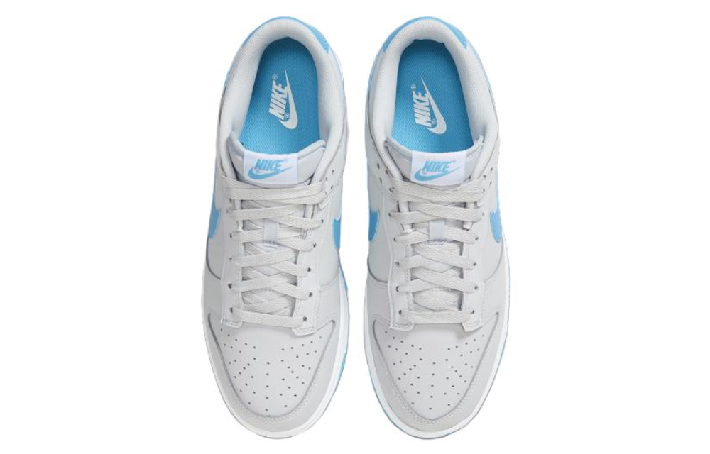 Nike Dunk Low Retro Pure Platinum Blue Lightning