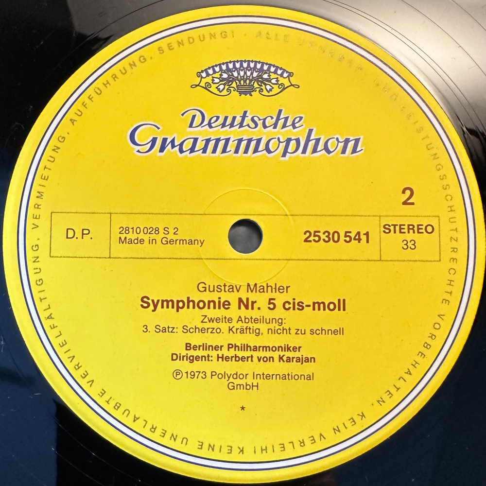 Густав Малер- 5-я симфония / Детские песни 2LP (Германия 1975г.)