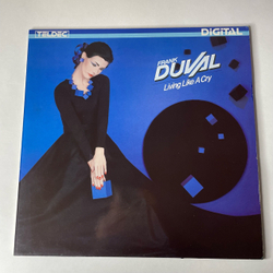Винтажная виниловая пластинка LP Frank Duval Living Like A Cry (Германия 1984)