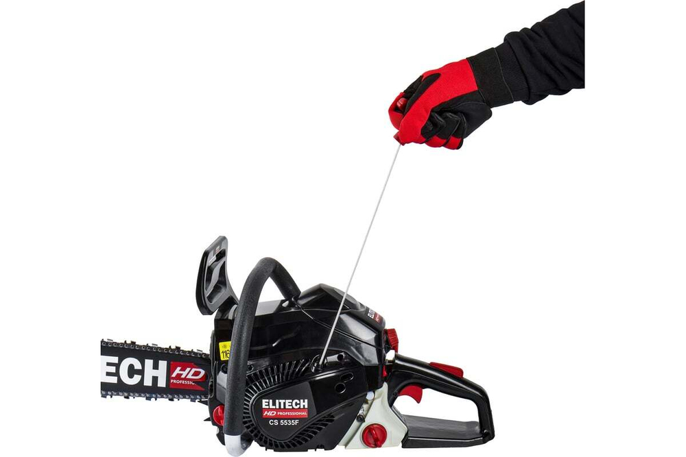 Пила цепная бензиновая Elitech CS 5535F (E1611.006.00) HD 204814