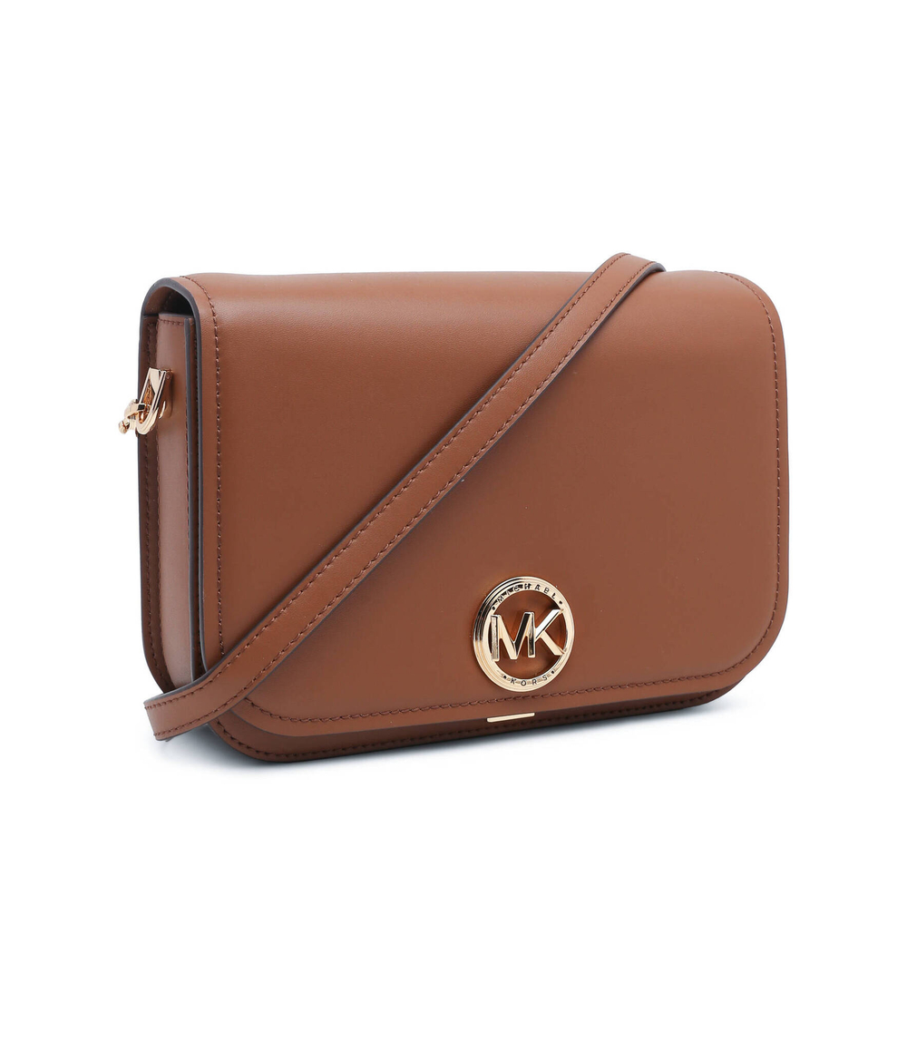 Кожаная сумка-мессенджер Luggage Michael Kors - коричневый(30S4GD8M2L)