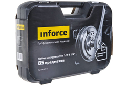 Набор инструментов Inforce 85 предметов 1/2", 1/4" Inforce 06-07-14. Товар уцененный