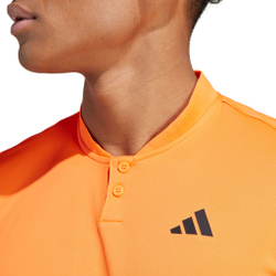 Мужское теннисное поло adidas Club Henley Polo Men - Orange