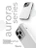 Чехол накладка iPhone 15 Pro Max 6.7" Gurdini Aurora Case with Magsafe White