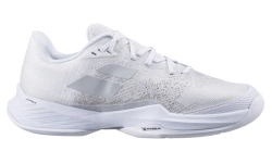 Женские теннисные кроссовки Babolat Jet Mach 3 All Court Women - white/silver