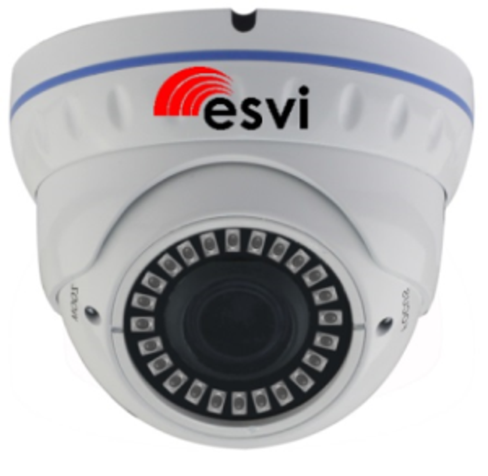 EVC-IP-DNT4.0-CG-AF-P (XM) купольная уличная IP видеокамера, 4.0Мп*21к/с, f=2.8-12мм, автофокус, POE