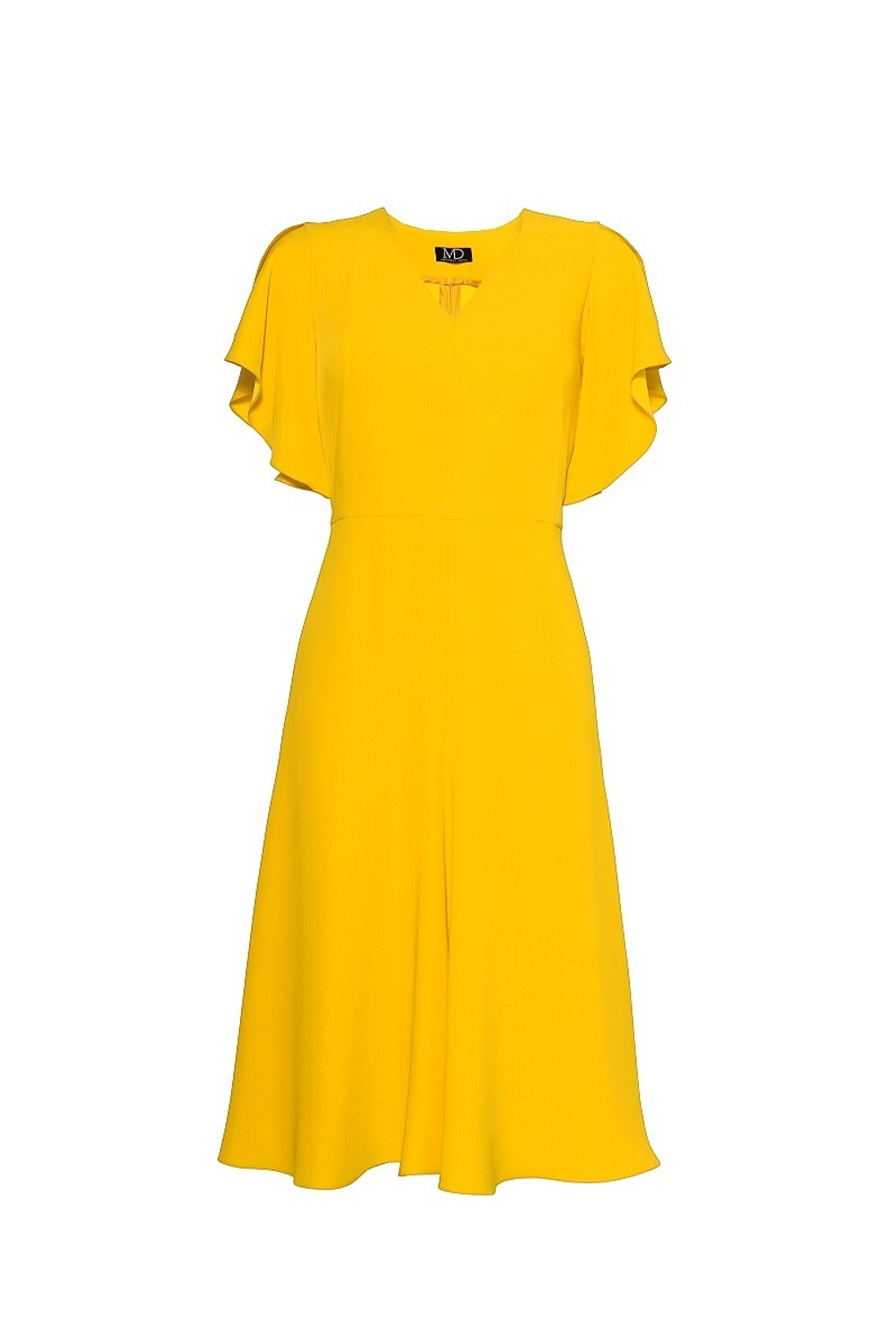 Платье "Нарцисс" жёлтое 21-15SS