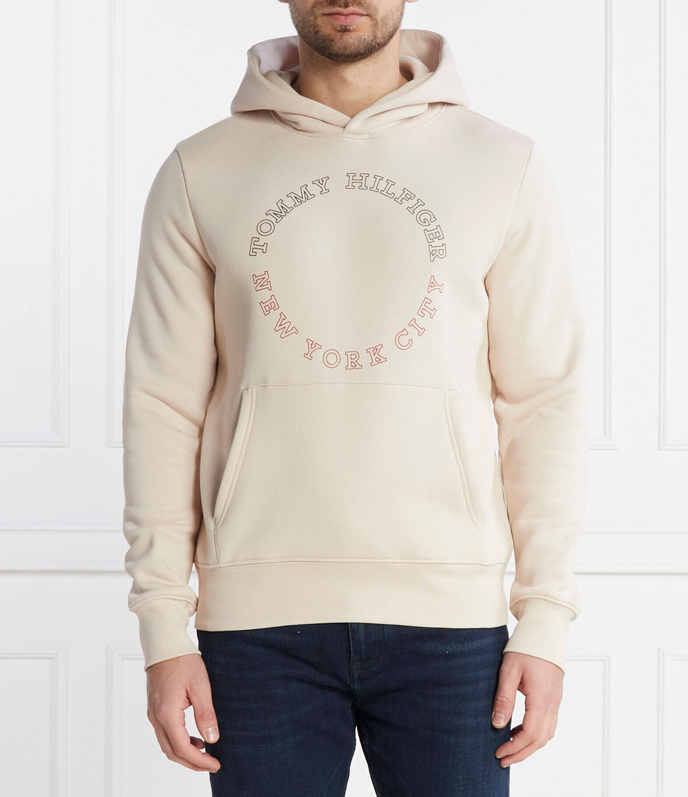 Худи MONOTYPE ROUNDALL Tommy Hilfiger - бежевый(MW0MW32655)