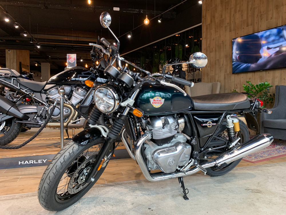 Royal Enfield Interceptor 650 Cali Green (Standard / Single tone) 2025