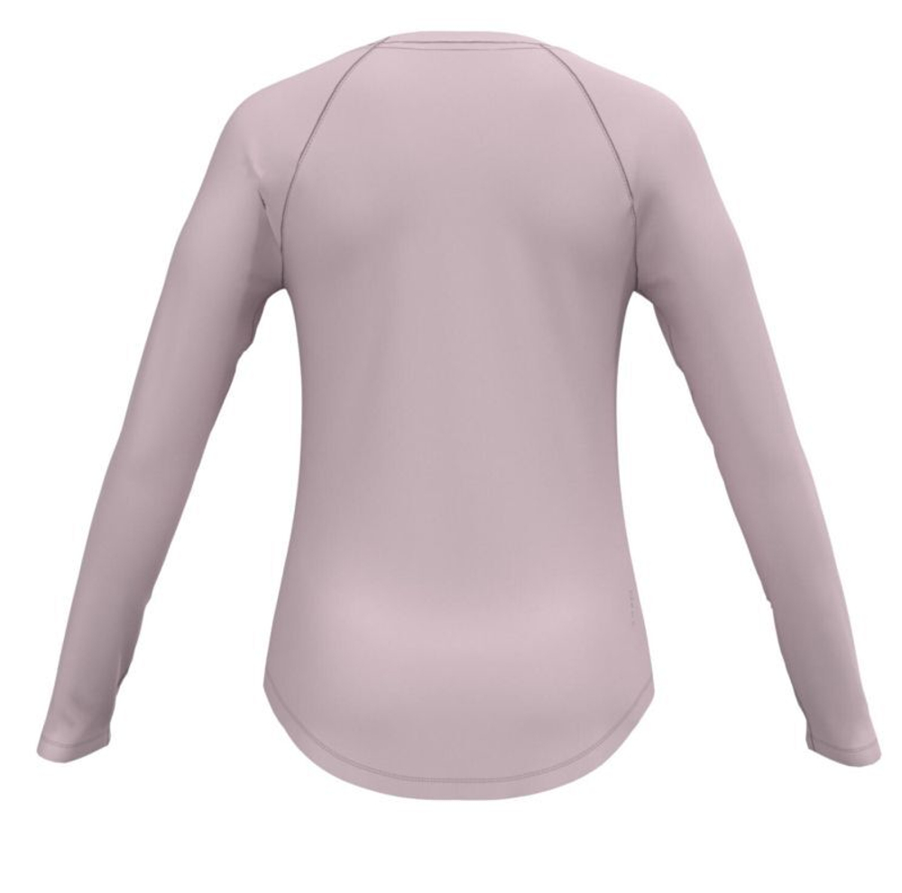 Женская теннисная футболка (dł. Рукава) Under Armour Womens UA RUSH™ Long Sleeve - retro pink/iridescent