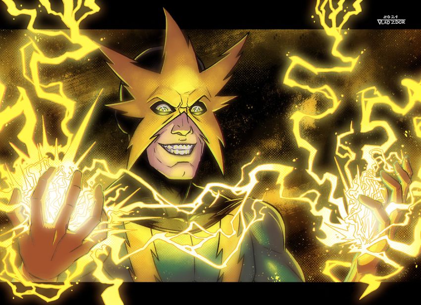 Открытка "Spider-Man Villains: Electro" (Classic)