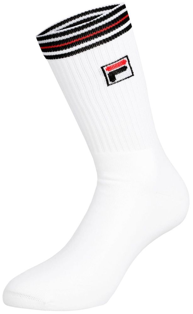 Теннисные носки Fila Heritage Sport 1P - white