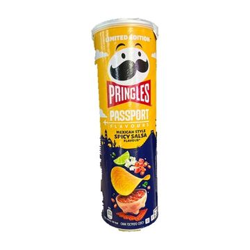 Снек картофельный Pringles Passport Mexican Spicy Salsa со вкусом острой мексиканской сальсы, 165 г