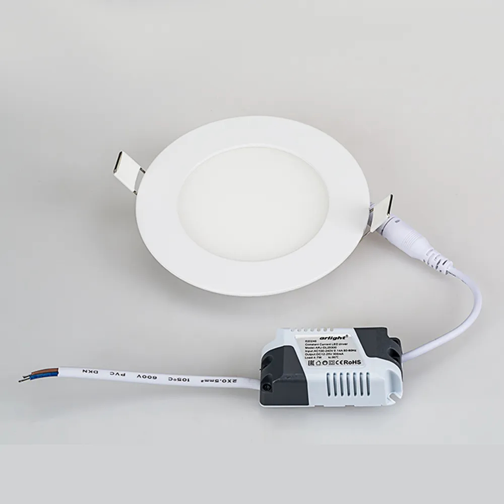 Светильник MS-EDGE-R120-6W Warm3000 (WH, 115 deg, 230V) (Arlight, IP44 Металл, 3 года) 049176