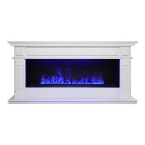 Каминокомплект Real Flame Islandia CST1000 WT с очагом 3D Cassette 1000 LED RGB