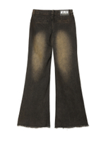Женские Джинсы Brown Overdye Belted Flare