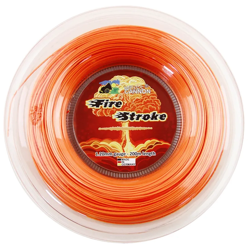 Струны теннисные Weiss Cannon Fire Stroke (200 m) - orange