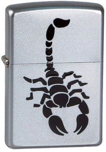 Зажигалка ZIPPO Scorpion Satin Chrome (205 Scorpion)