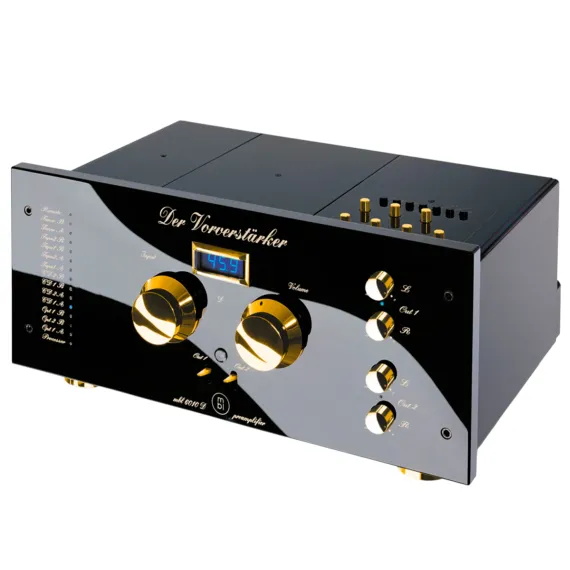 MBL 6010 D Preamplifier Piano Black Gold