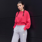 Мягкая роскошная свободная толстовка - Adidas