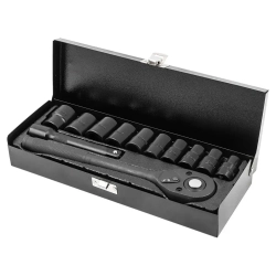 Набор инструментов ударных 12пр. 1/2''(6гр.) Forsage F-4122-5
