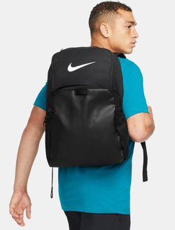 Рюкзак теннисный Nike Brasilia 9.5 Training Backpack - black/black/white