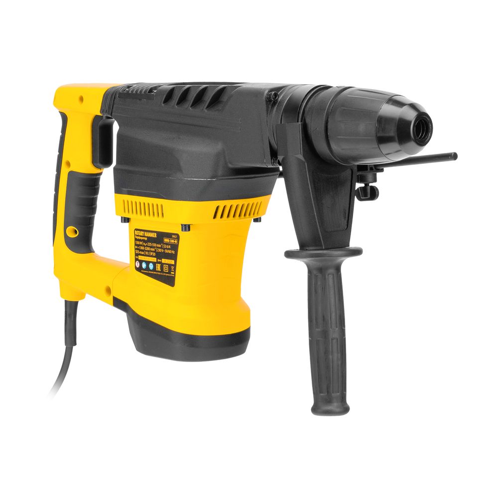 Перфоратор электрический RHVB-1300-40, SDS-Max, 1300 Вт, 10 Дж, 2 реж. Denzel