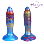Фантазийный фаллоимитатор 21см с узким кончиком Bior Toys Magic Hero MH-13006