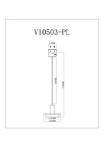 Светодиодный подвесной светильник Moderli V10503-PL Solumn