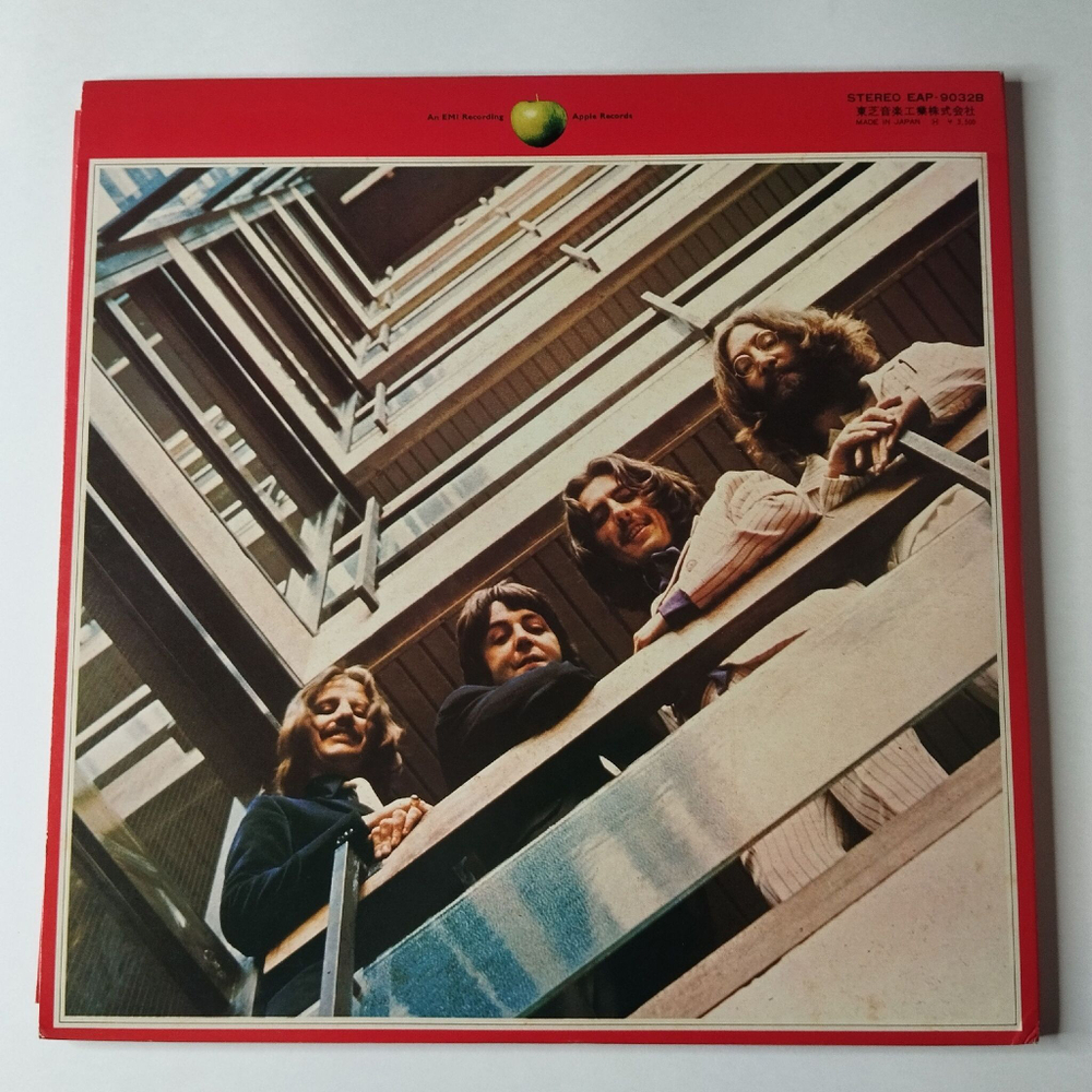 Винтажная виниловая пластинка LP The Beatles 1962-1966 (Japan 1973) (Obi, Booklet) I Want To Hold Your Hand