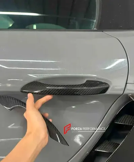 Карбоновые ручки дверей для Porsche 718 982 2016+ Порше