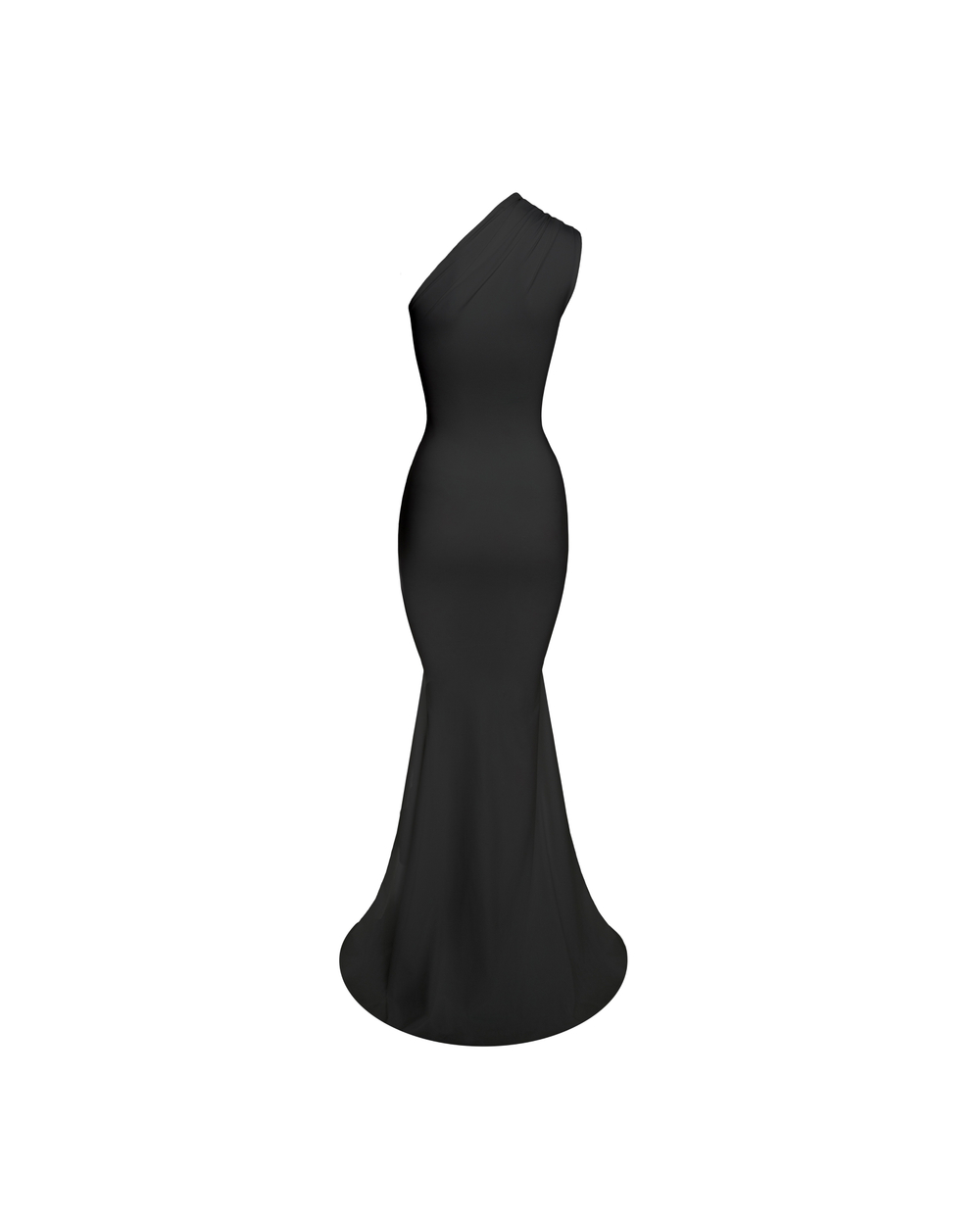 black shell dress