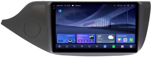 Магнитола для KIA Ceed 2 (JD) 2012-2018 (рамка матовая) - Kuberg QLed+2K, Android 14, TS105, Быстрейшая, CarPlay, SIM-слот